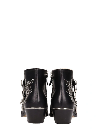 Shop Chloé Susanna Black Leather Boots