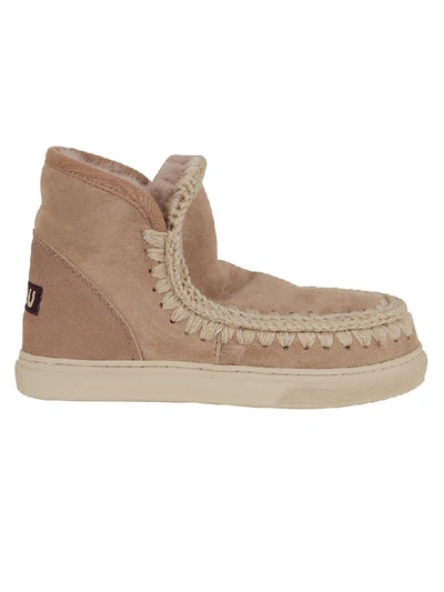 Shop Mou Eskimo Sneakers In Cam Camel