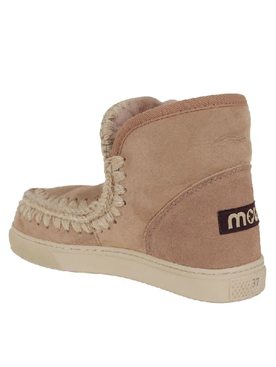 Shop Mou Eskimo Sneakers In Cam Camel