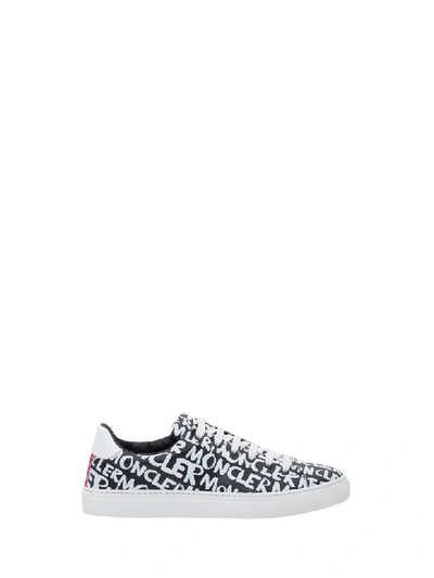 Shop Moncler New Leni Sneakers In Bianco