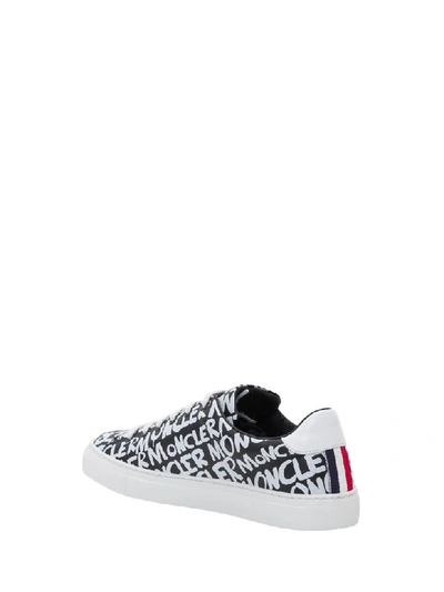 Shop Moncler New Leni Sneakers In Bianco