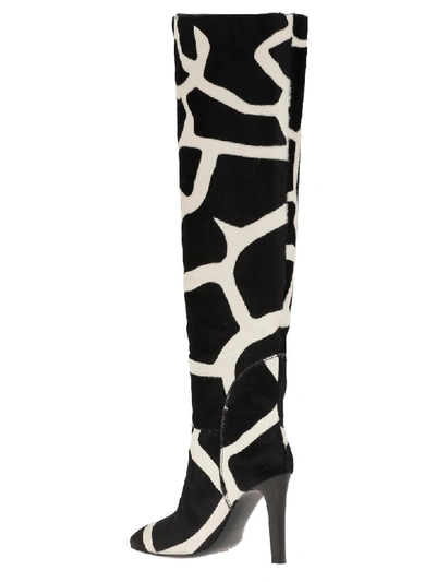 Shop Giuseppe Zanotti Hattie Boot In Bianco/nero