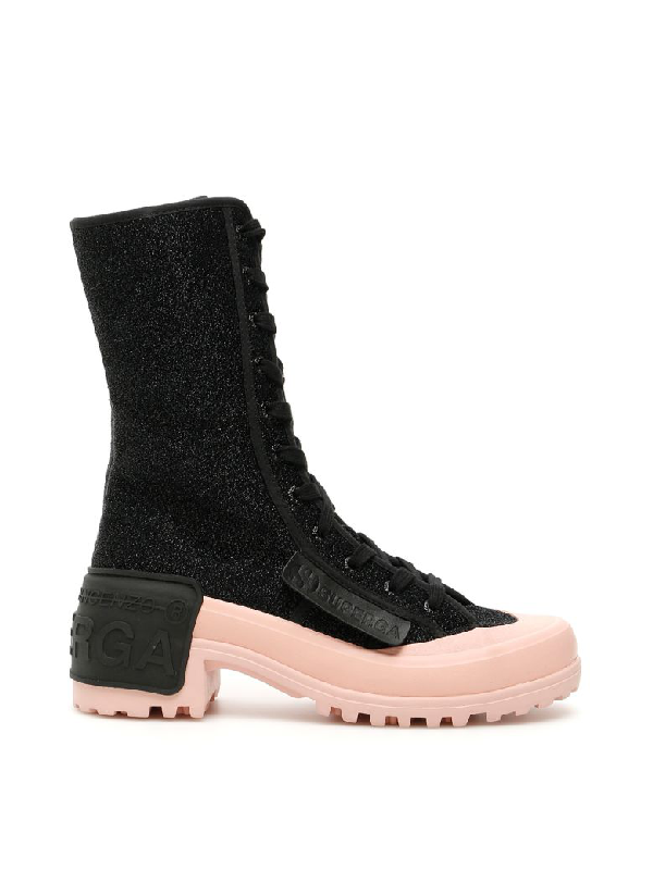 superga logo boot
