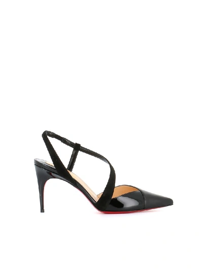 Shop Christian Louboutin Chanel Platina In Black