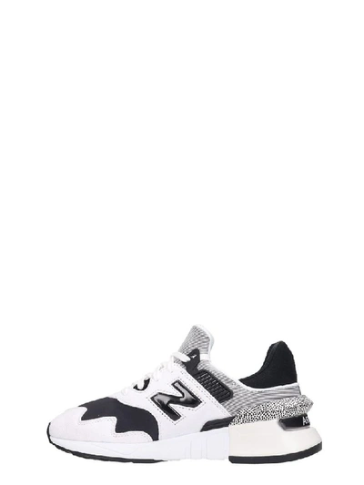 Shop New Balance 997 Sneakers In White Tech/synthetic