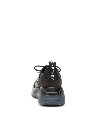 Shop Stella Mccartney Eclypse Sneakers In Blk Blk Blk (black)