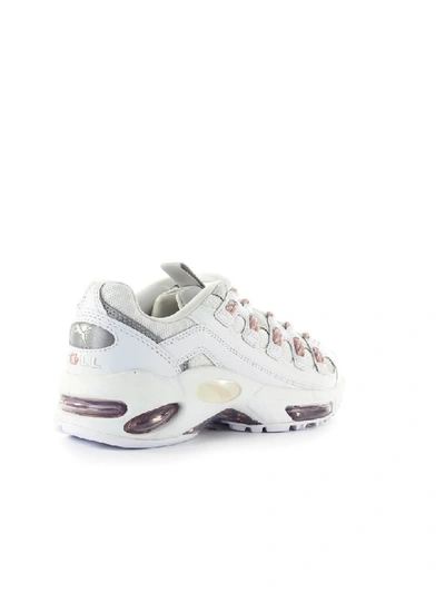 Shop Puma Cell Endura Rebound White Pink Sneaker In White / Bridal