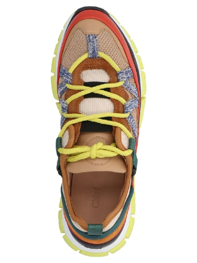 Shop Chloé Blake Shoes In Multicolor