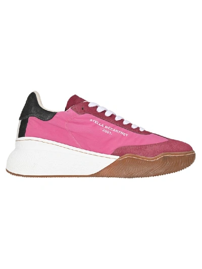 Shop Stella Mccartney Loop Sneakers In Peonie Pink