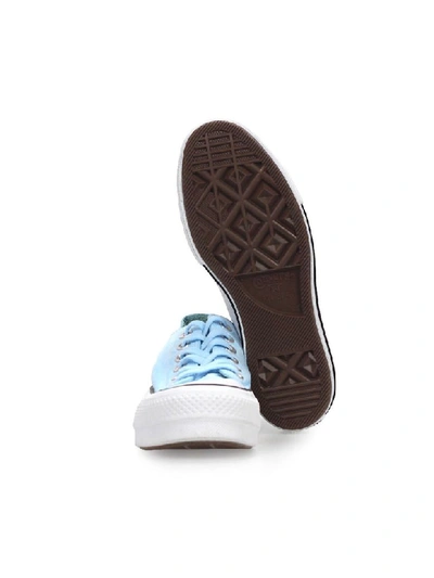 Shop Converse All Star Chuck Taylor Ox Light Blue Platform Sneaker In Light Blue (blue)