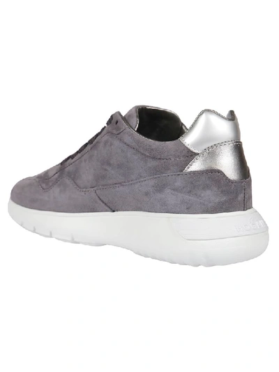 Shop Hogan H371 Interactive Sneakers In Grey