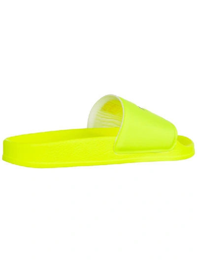 Shop Msgm Pool Slides In Giallo