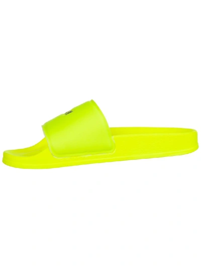 Shop Msgm Pool Slides In Giallo