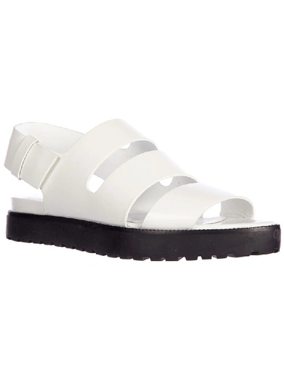 Shop Alexander Wang Alisha Sandals In Bianco