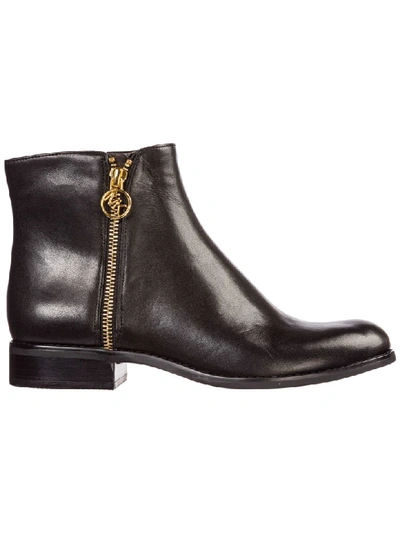 Michael Kors Women's Leather Ankle Boots Booties Jaycie In Black | ModeSens