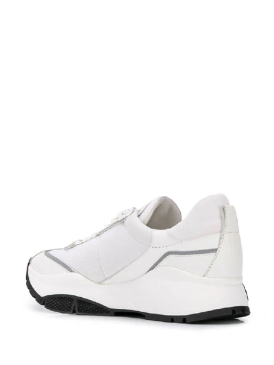 Shop Jimmy Choo Neoprene Sneaker In White