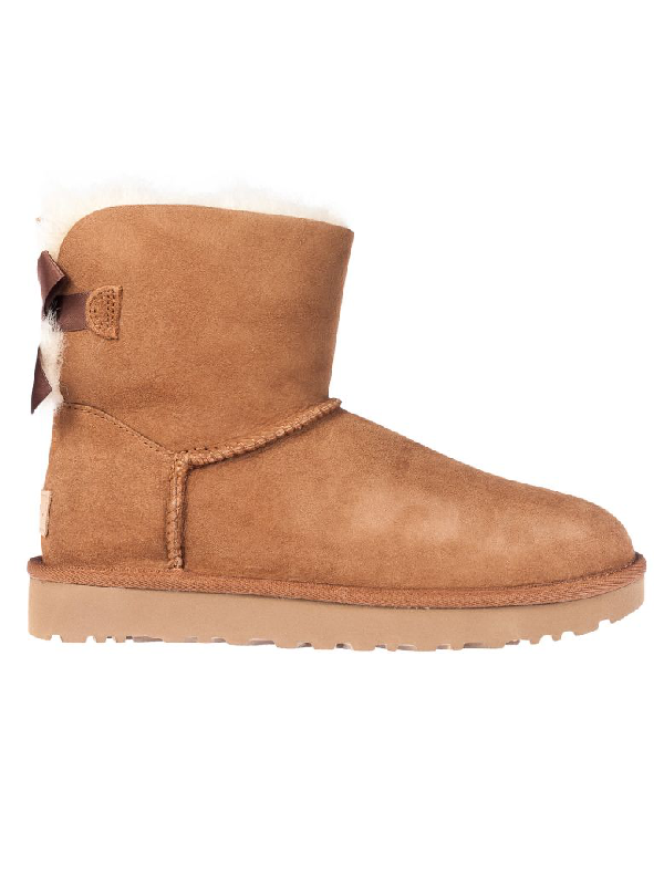 genuine twinface sheepskin & shearling bailey bow corduroy boot