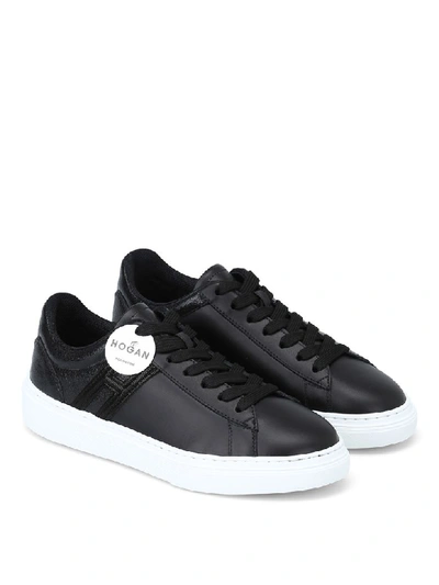 Shop Hogan Laced Shoes In Black