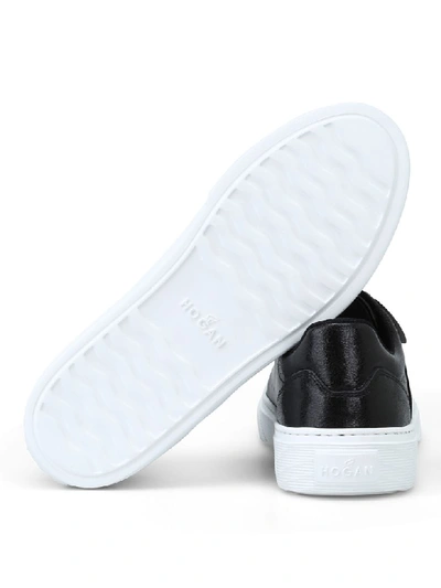 Shop Hogan Laced Shoes In Black