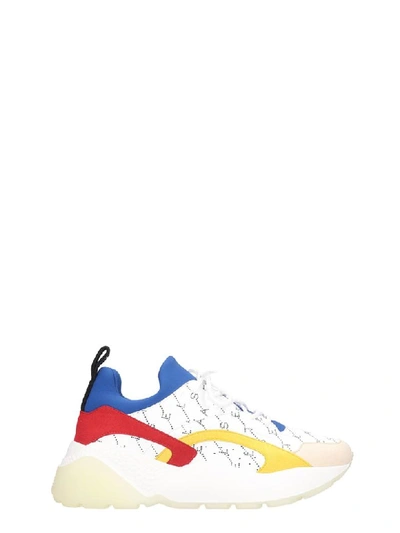 Shop Stella Mccartney Eclypse Sneakers In White Tech/synthetic