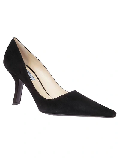 Shop Prada Classic Pumps In Black