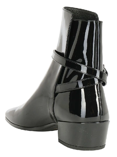 Shop Saint Laurent Clementi Boots In Nero