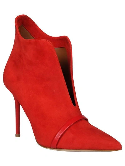 Shop Malone Souliers Cora Ankle Boots In Red