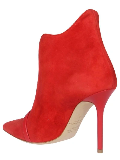 Shop Malone Souliers Cora Ankle Boots In Red