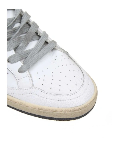 Shop Golden Goose White Ball Star Sneakers