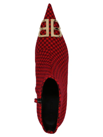 Shop Balenciaga Bb Shoes In Red