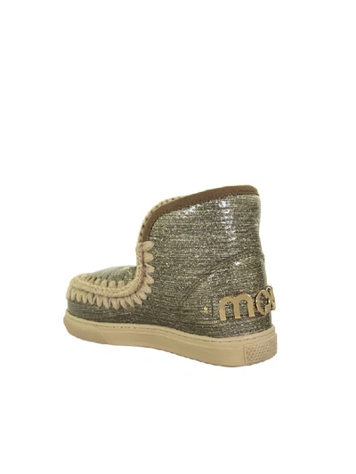 MOU ESKIMO SNEAKER BIG METAL LOGO DARK STONE BOOT 11125756