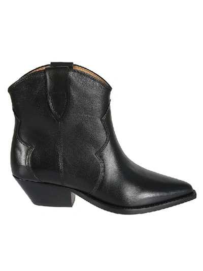 Shop Isabel Marant Étoile Dewina Boots In Black