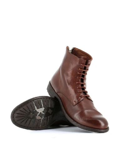 Shop Officine Creative Lace-up Boot Mars/007 In Cigar