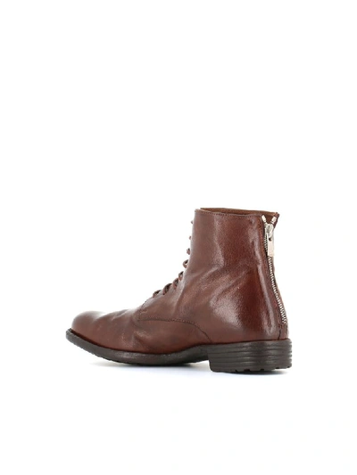 Shop Officine Creative Lace-up Boot Mars/007 In Cigar