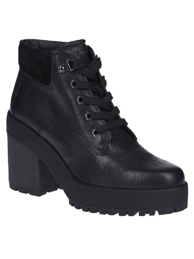 Shop Hogan Woman H475 Ankle Boots In Black