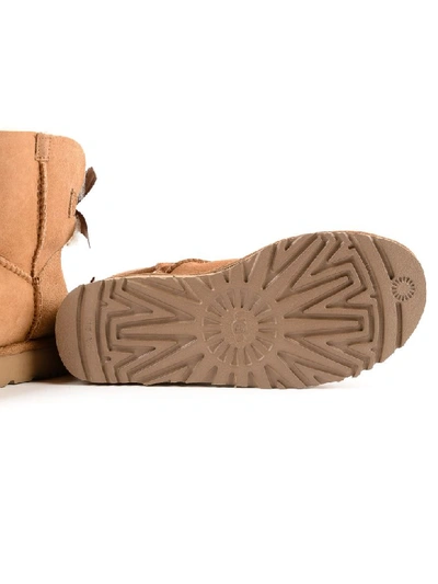 Shop Ugg Bailey Bow In Chestnut