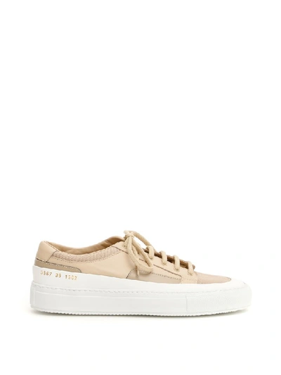 Shop Common Projects Achilles Super Sneakers In Tan (beige)