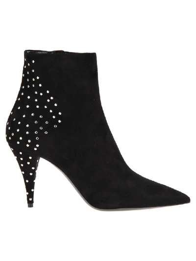 Shop Saint Laurent Kiki Boots In Black