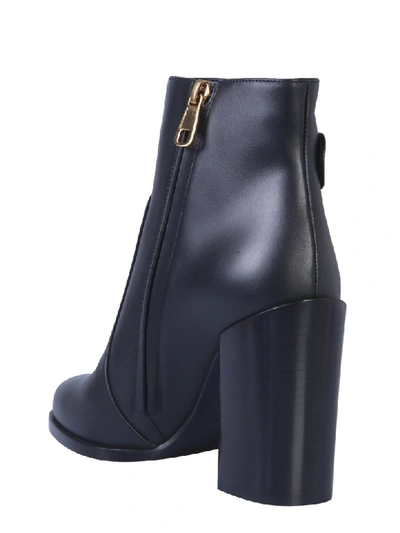 Shop Dolce & Gabbana Dg Love Logo Boot In Nero