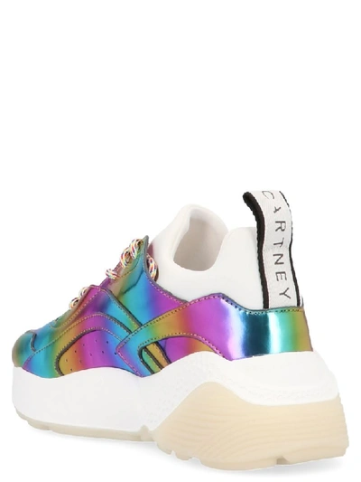 Shop Stella Mccartney Eclypse Metallic Rainbow Shoes In Multicolor