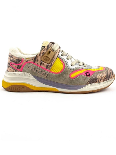 Shop Gucci Ultrapace Sneaker In Multicolor