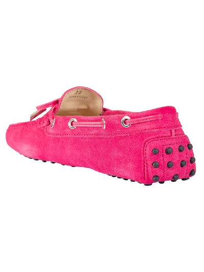 Shop Tod's Slip-on Loafers In Pink