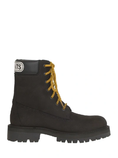 Shop Vetements Boots In Black