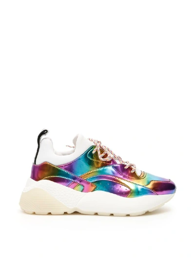 Shop Stella Mccartney Multicolor Eclypse Sneakers In Rainbow Wht Wg Blk (purple)