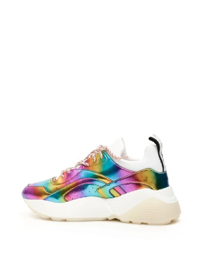 Shop Stella Mccartney Multicolor Eclypse Sneakers In Rainbow Wht Wg Blk (purple)
