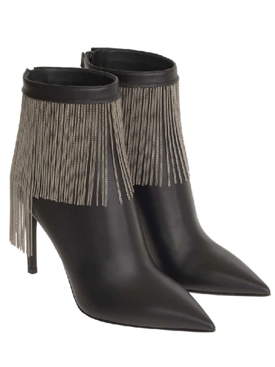 Shop Balmain Booties  Paris In Black