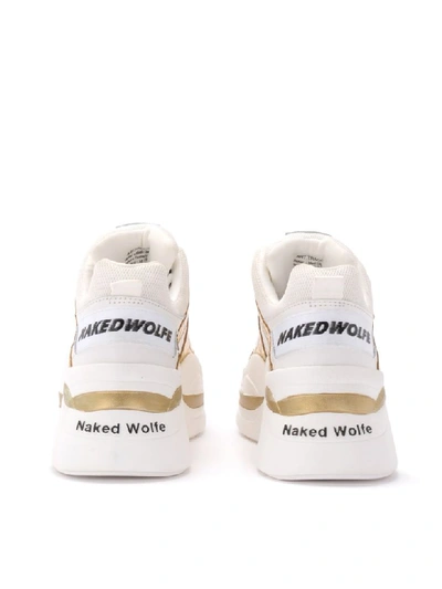 Naked Wolfe Metallic Platform Sneakers In Multicolor | ModeSens