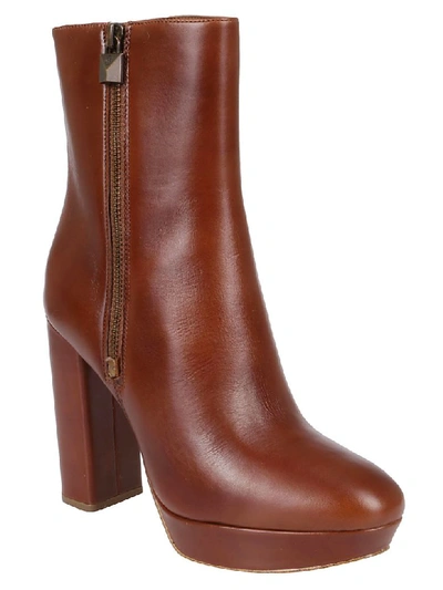 Shop Michael Kors Boots In Cuoio