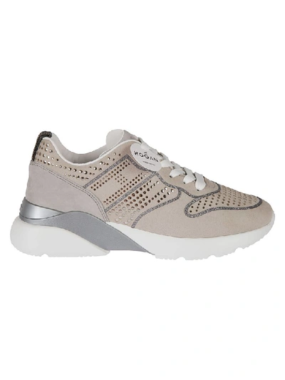 Shop Hogan Active One Sneakers In Beige