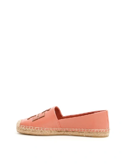 Shop Tory Burch Ines Leather Espadrilles In Tramonto/tramonto/sparkgold (pink)